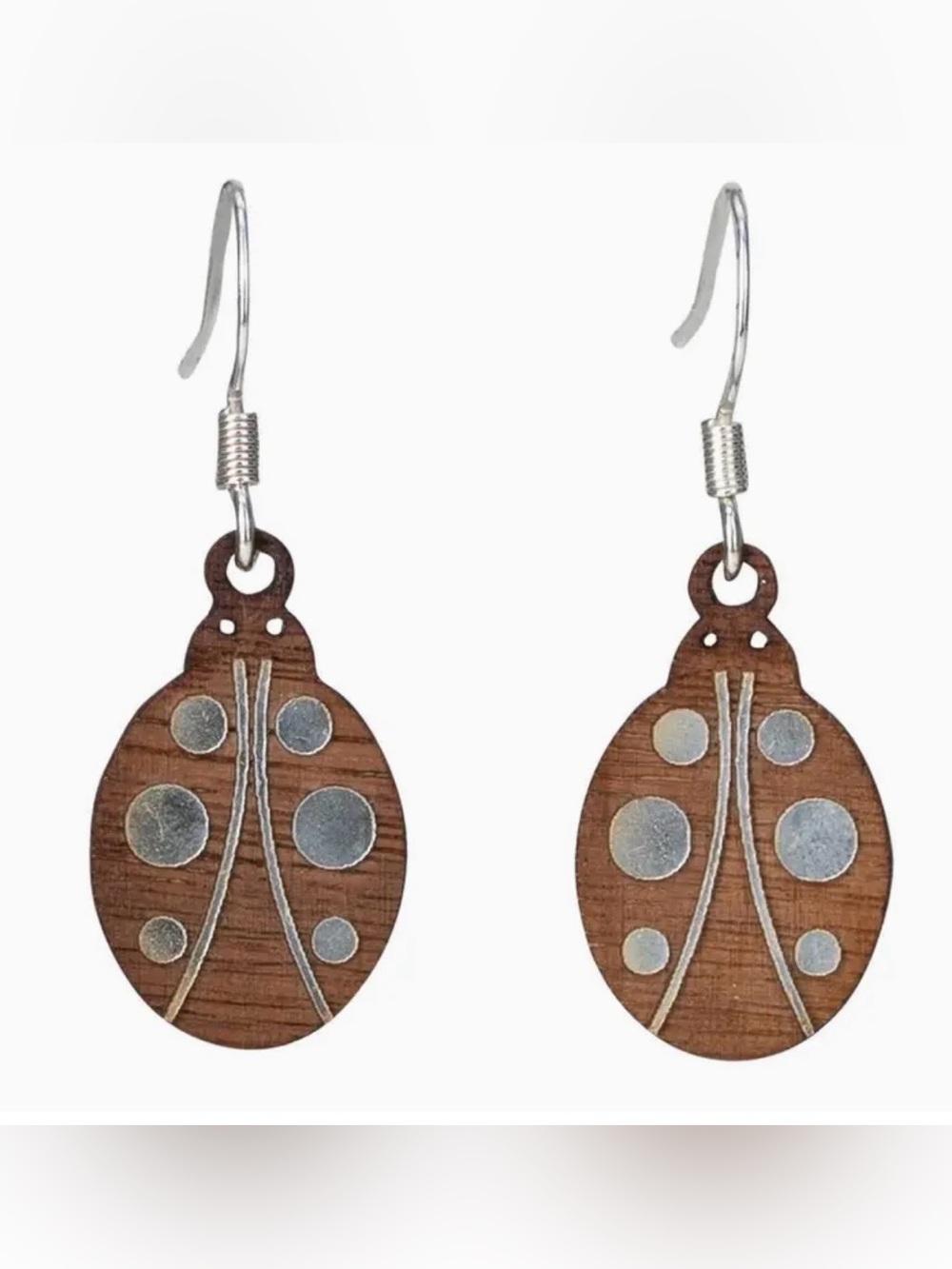 Small and Light Ladybug Earrings